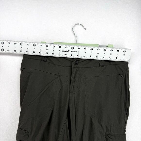 REI Embroidered Outdoor Pants Gray Color Ladies‎ Size 8 - Picture 11 of 13